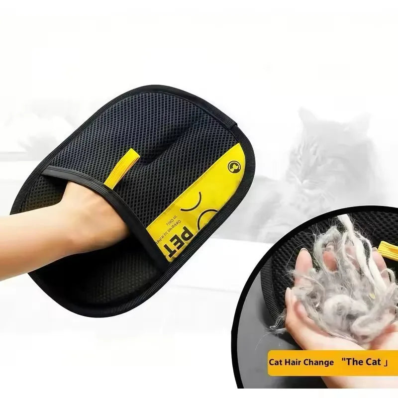 FurEase™ Pet Hair Remover Glove – Reusable Grooming & Deshedding Mitt